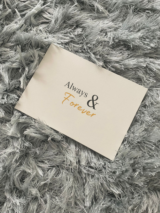 "Always & Forever" Book