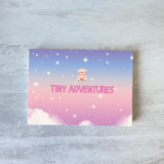 "Tiny Adventures" Hardcover Book