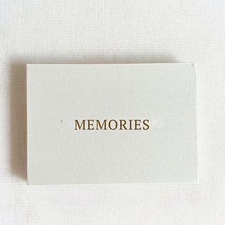 "MEMORIES" Linen Book